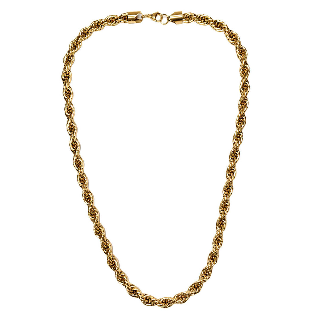Men's Cordell Necklace, 1 cm, 80 cm (316L Steel)