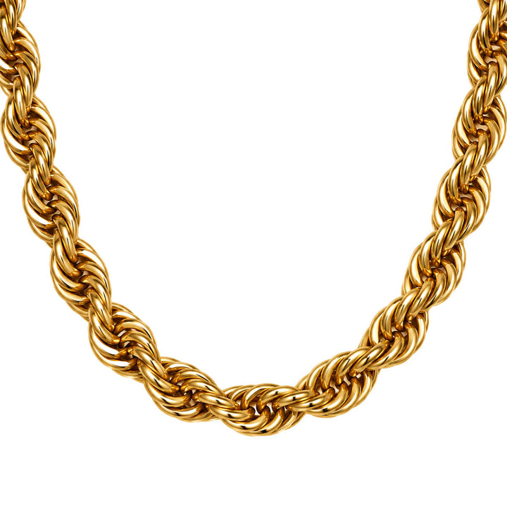 Cordell Necklace, 10 mm, 60 cm (316L Stainless Steel)