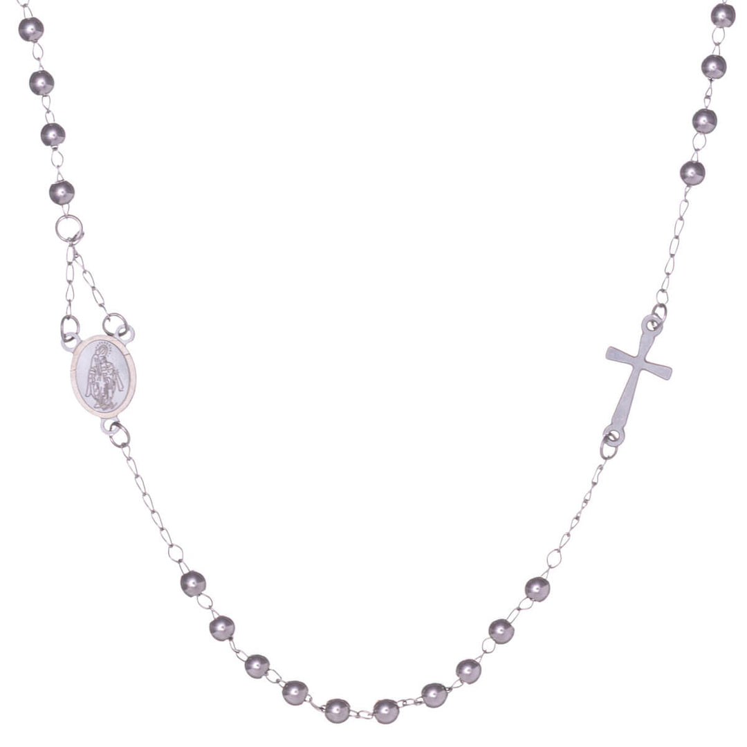 Steel prayer bracelet 52 cm (316L steel)