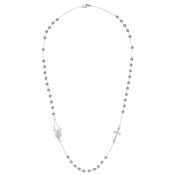 Steel prayer bracelet 52 cm (316L steel)