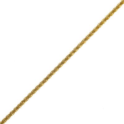 Glittering thin steel bracelet 2,5mm 18cm +5cm (Steel 316L)