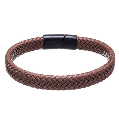 Solid braided bracelet 21cm