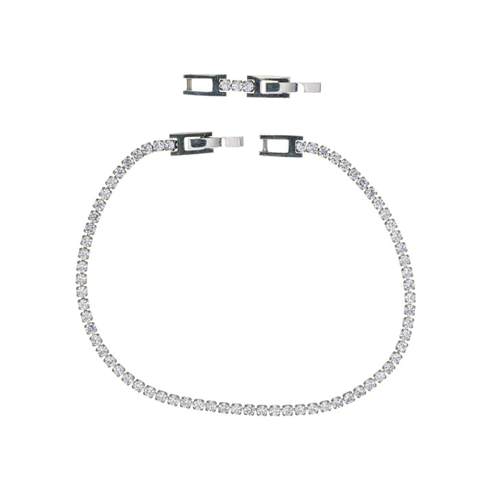 Zirconia tennis bracelet 3mm