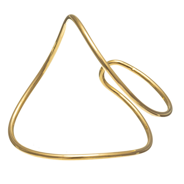 Steel shaped bicep bracelet / bracelet (Steel 316L)