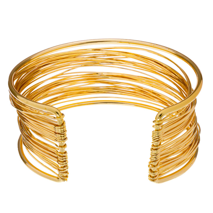 Steel wide open bracelet (Steel 316L)