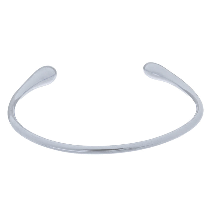 Narrow steel open bracelet (Steel 316L)