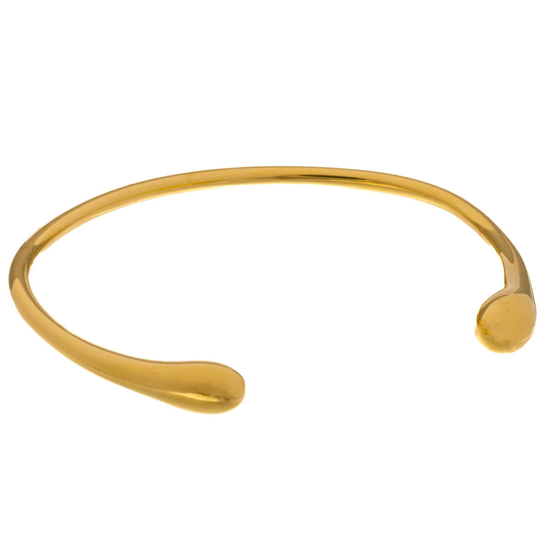 Narrow steel open bracelet (Steel 316L)