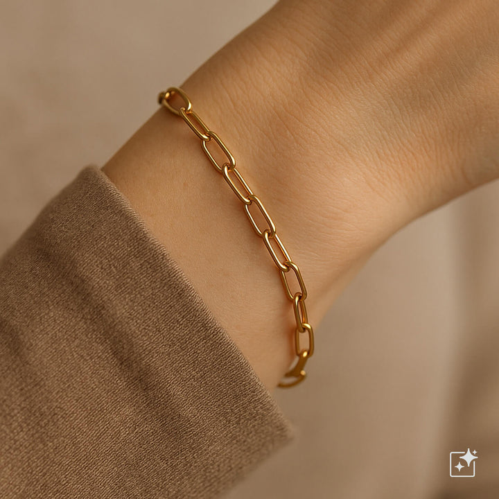 Thin steel cable bracelet (Steel 316L)