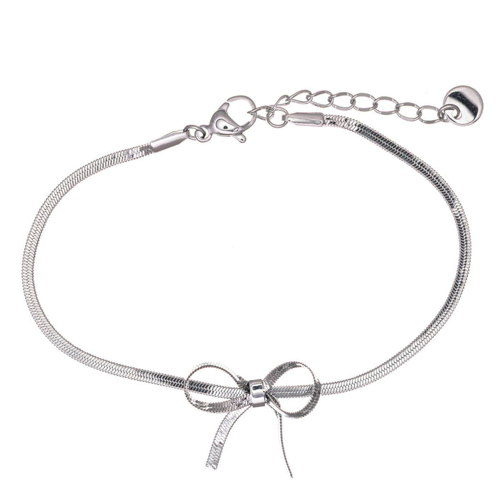 Steel bow tie bracelet (316L steel)