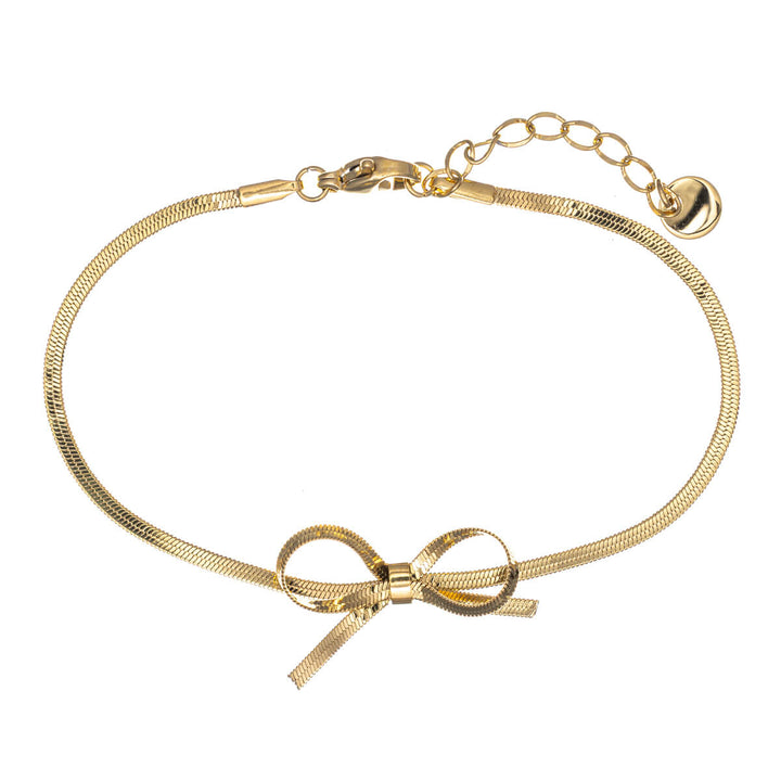 Steel bow tie bracelet (316L steel)