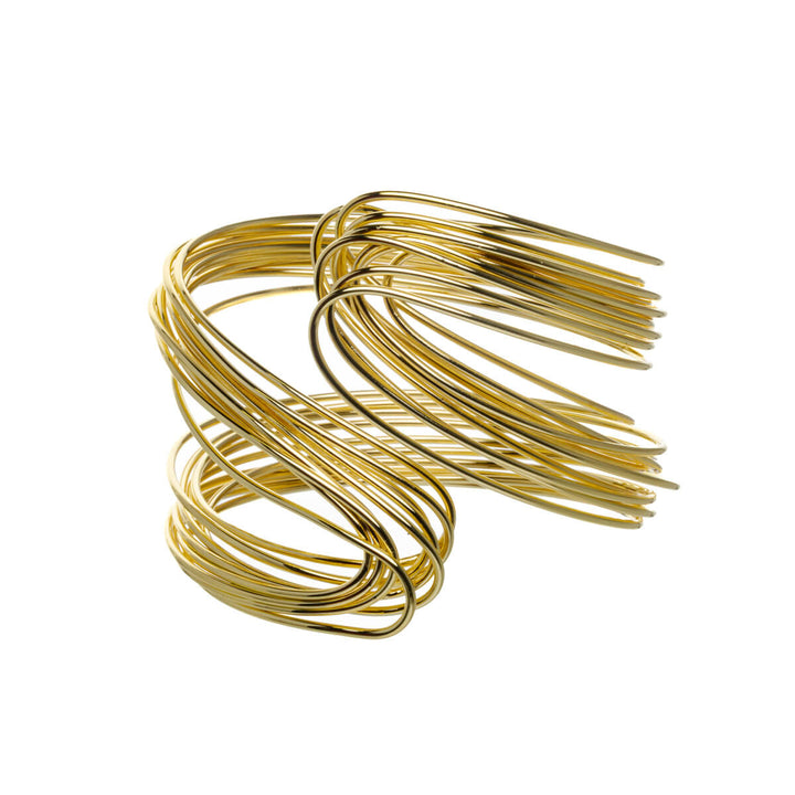 Wide steel bracelet (316L steel)