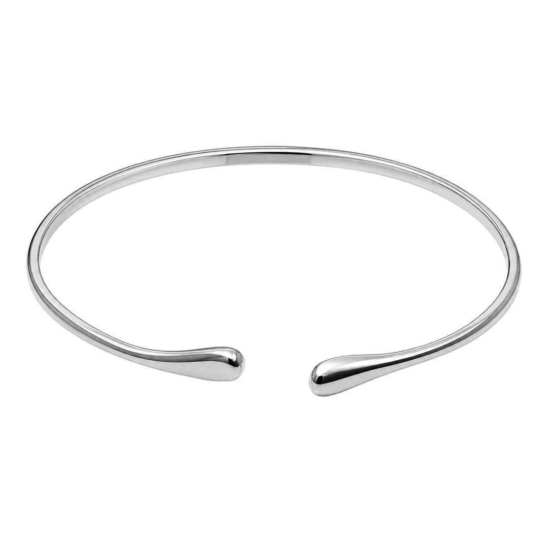 Adjustable steel bicep cuff with a minimalist design (316L steel)