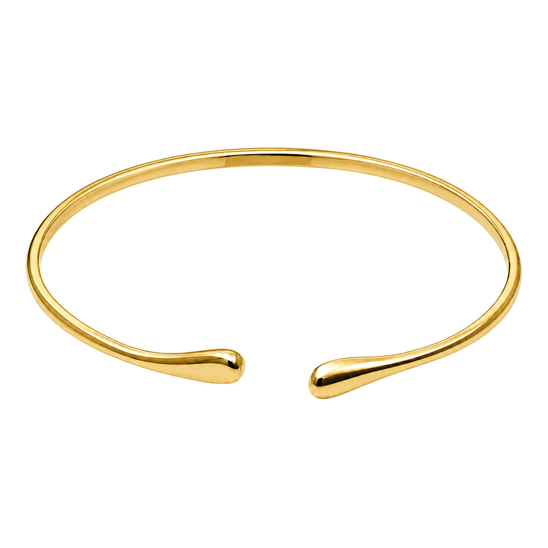 Adjustable steel bicep cuff with a minimalist design (316L steel)