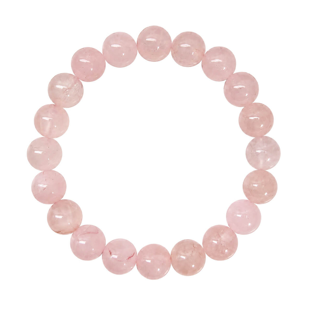 Elastic Stone Bead Bracelet, 10 mm
