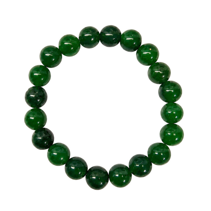 Elastic Stone Bead Bracelet, 10 mm