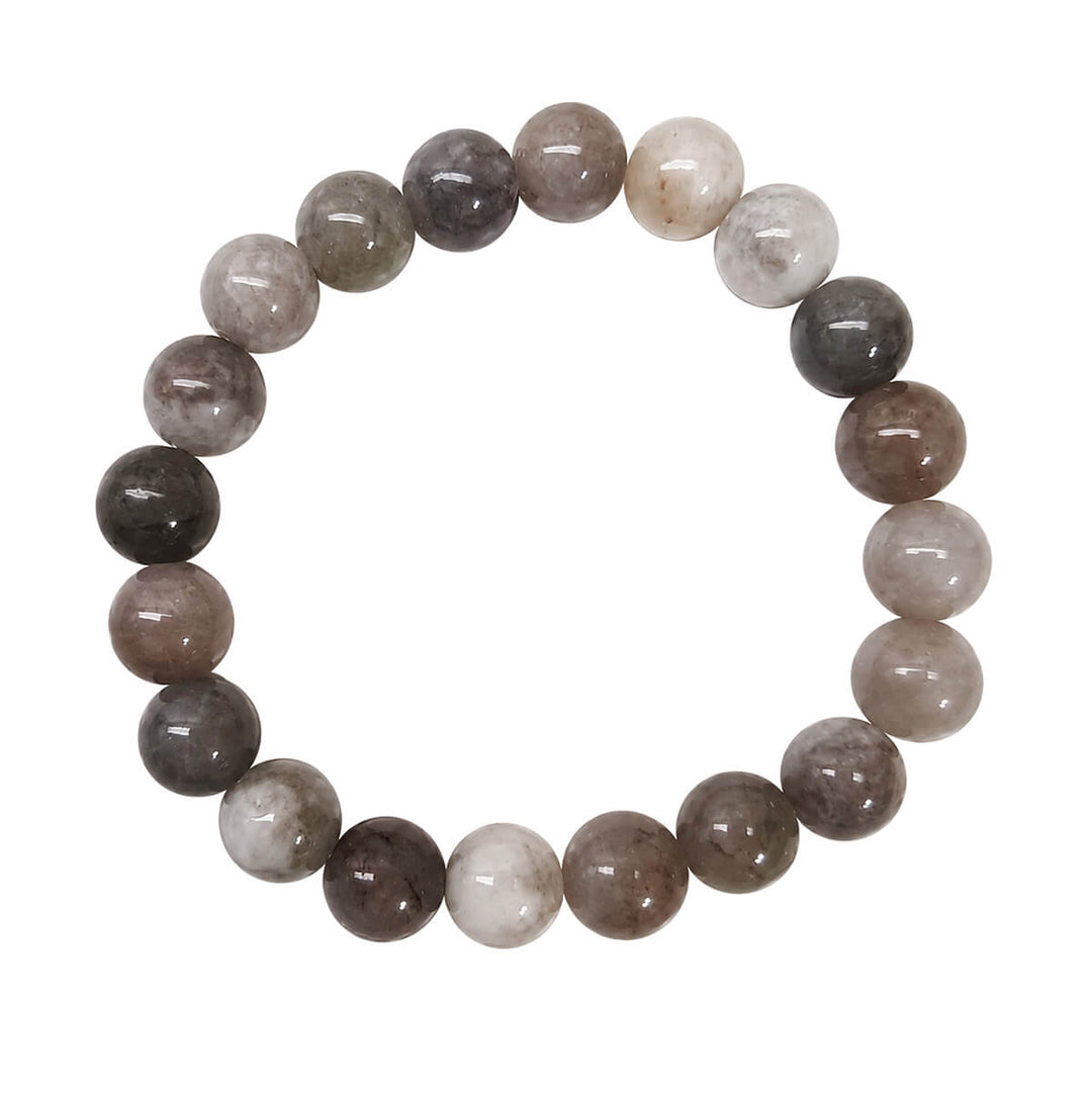 Elastic Stone Bead Bracelet, 10 mm