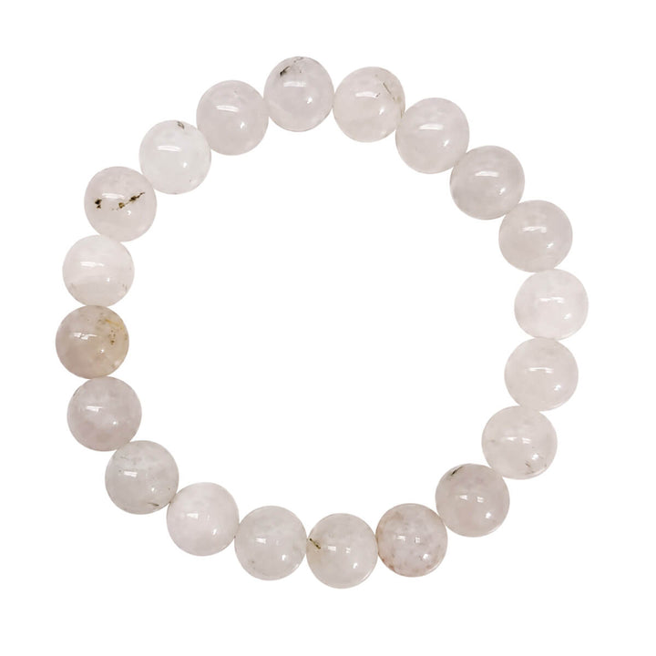 Elastic Stone Bead Bracelet, 10 mm
