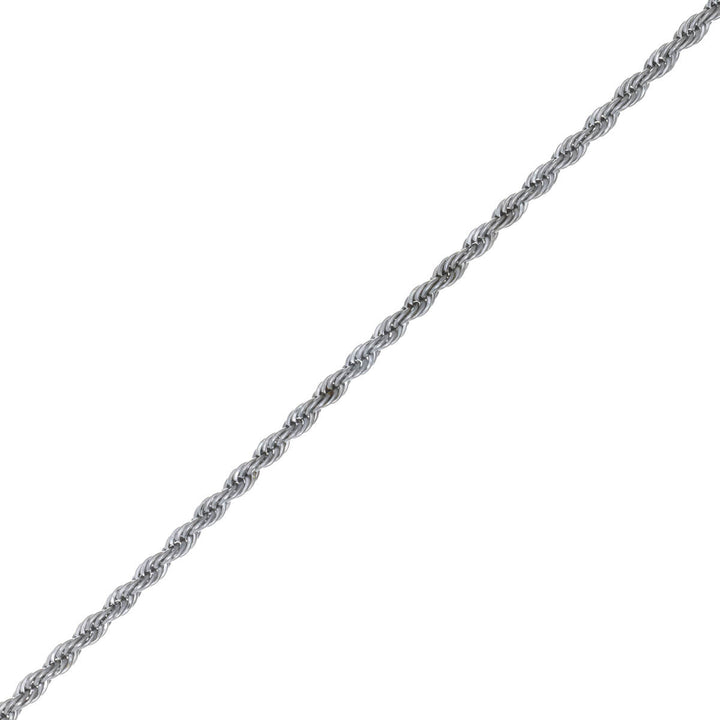 Cordell bracelet 3mm 19cm (Steel 316L)