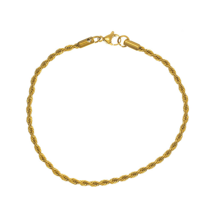 Cordell bracelet 3mm 19cm (Steel 316L)