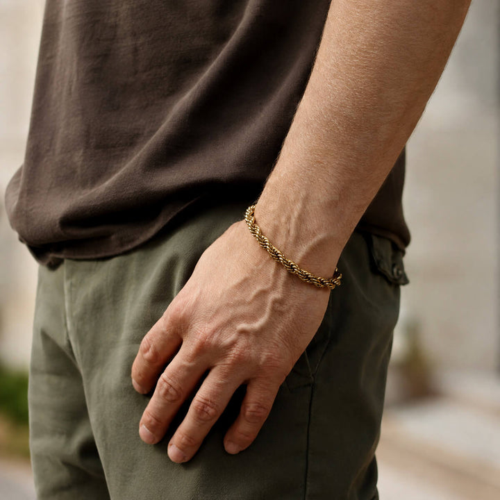 Cordell Bracelet, 7 mm, 20 cm (316L stainless steel)