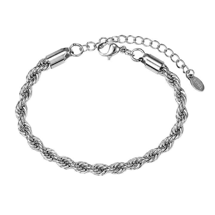 Cordell Bracelet, 6 mm, 20 cm (316L steel)