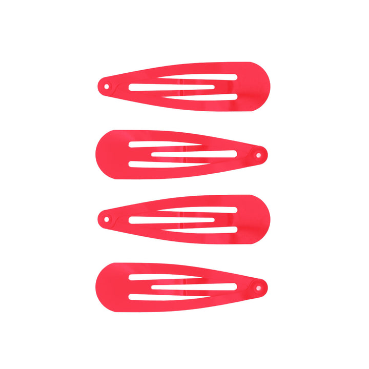 snap clips snap-on hair clip 4pcs