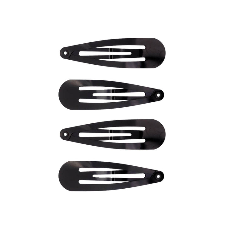 snap clips snap-on hair clip 4pcs