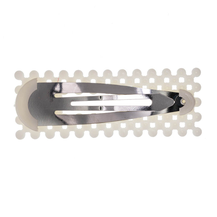 Rectangular bead clik clak 2pcs