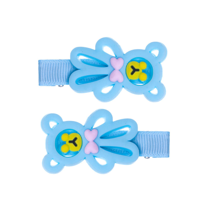 Children's hair clip teddy bear 2pcs