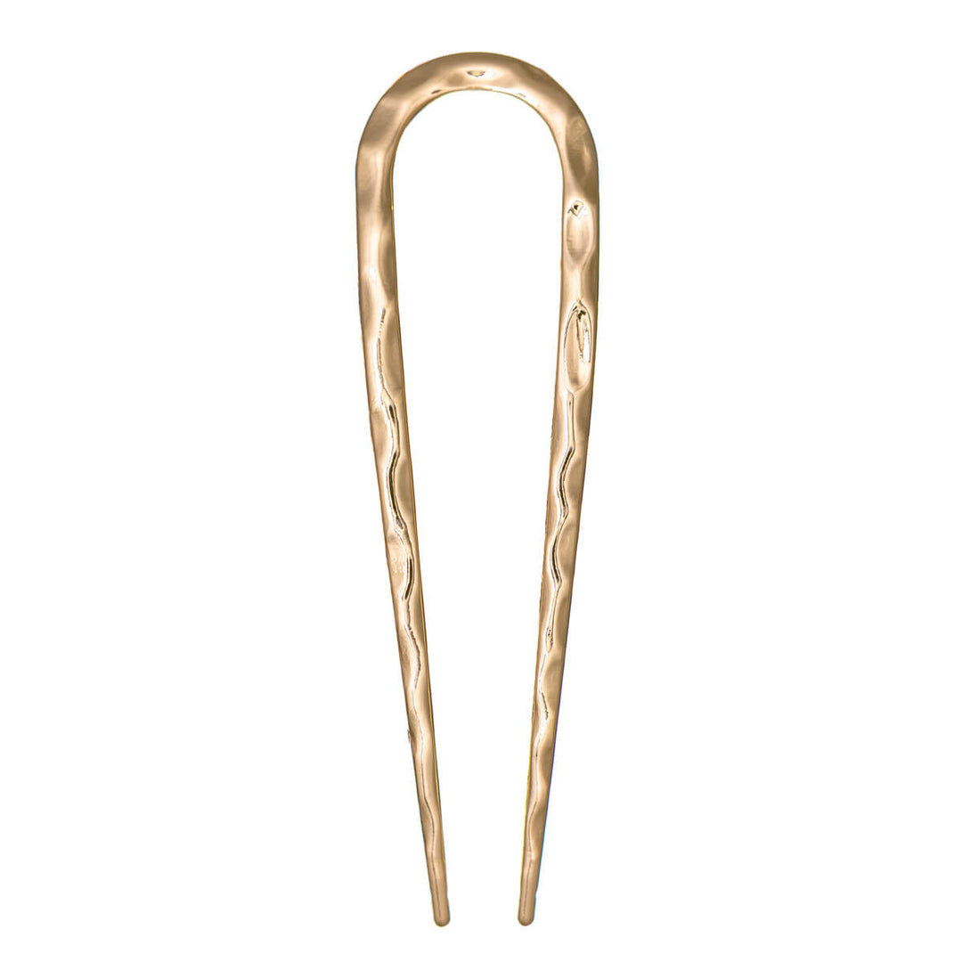 Forged metal French hair pin French hairpin 10cm