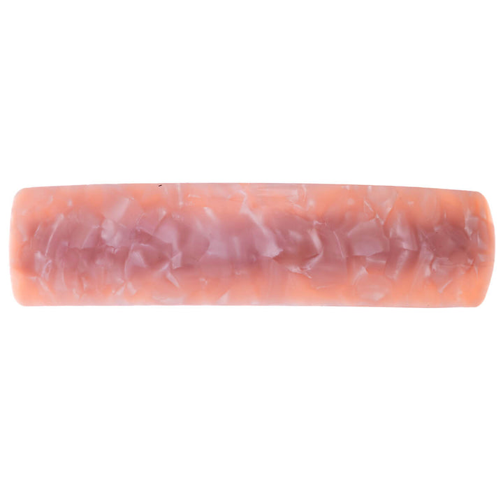 Sparkling curved rectangular hair clip 9cm