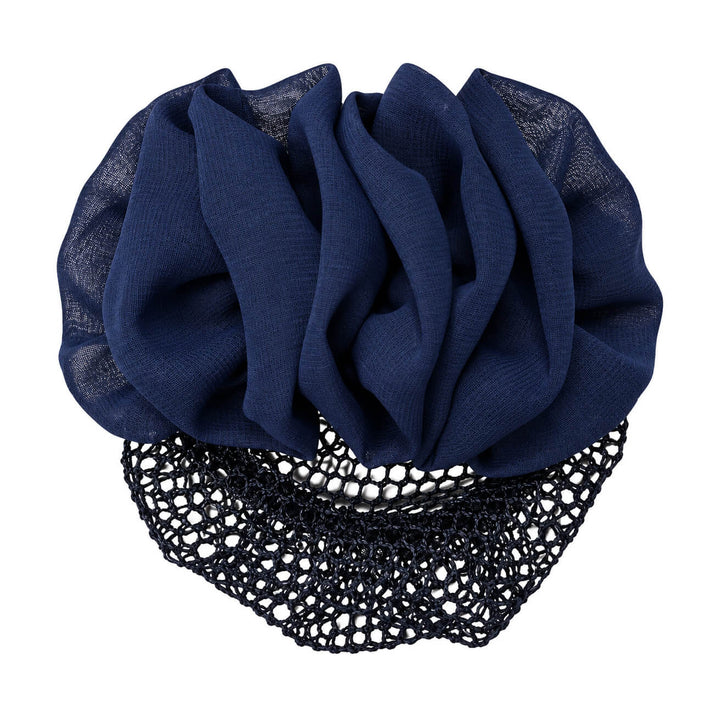Fabric hair clip with a bun pouch