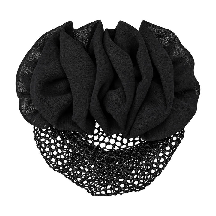 Fabric hair clip with a bun pouch