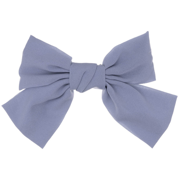 Monochrome hair bow tie hair clip 19cm