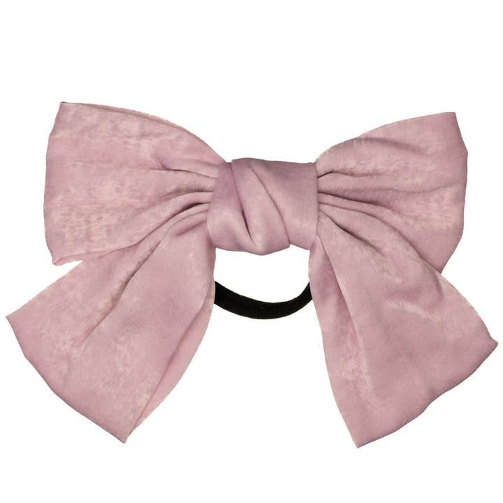 Monochrome hair bow tie hair bow 22cm