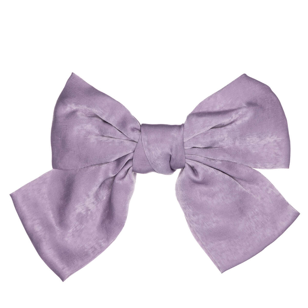 Monochrome hair bow tie hair clip 22cm