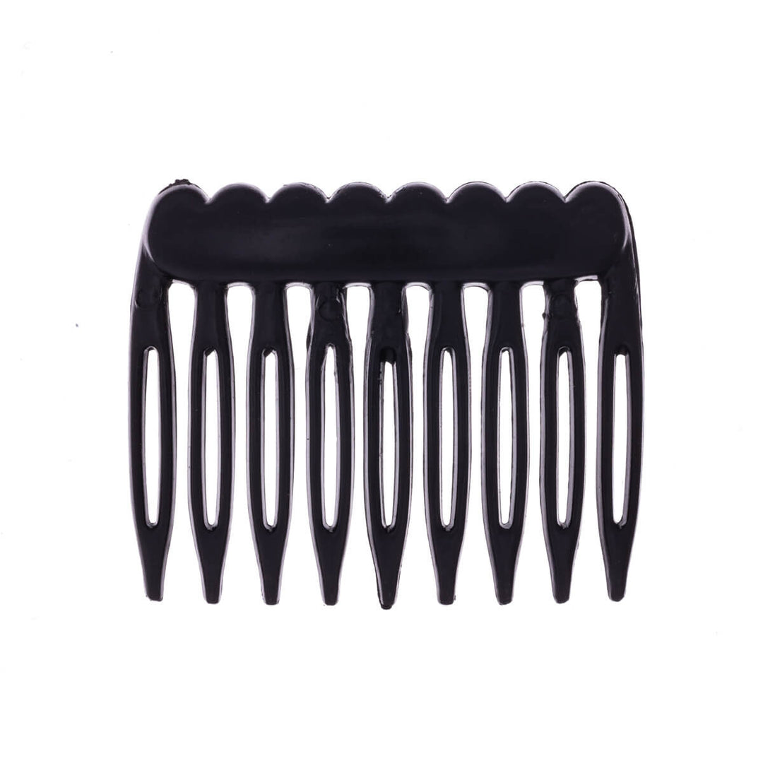 Plastic small side comb 2pcs (4,9cm x 4cm)