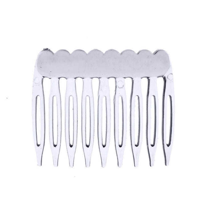 Plastic small side comb 2pcs (4,9cm x 4cm)