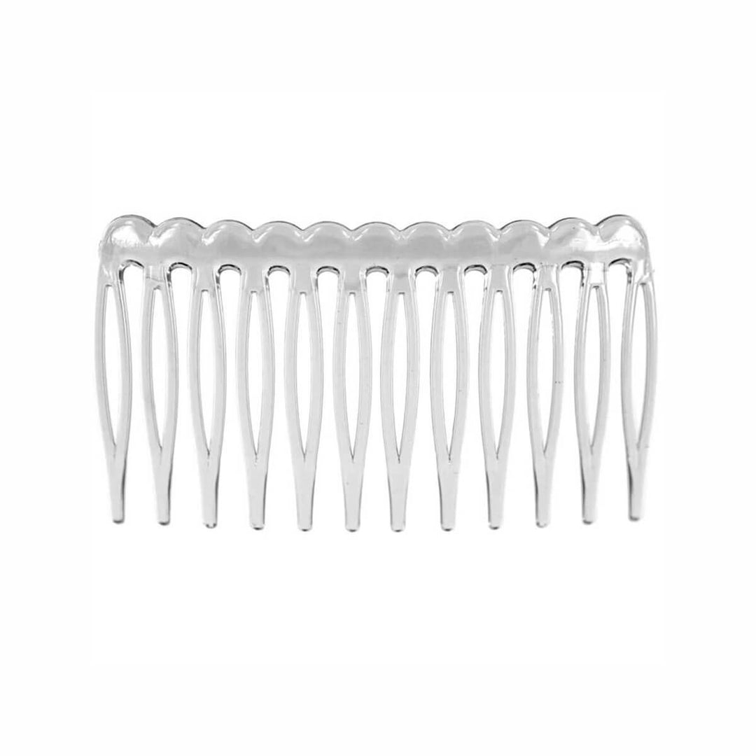 Plastic side comb 2pcs (6.8cm x 3.8cm)