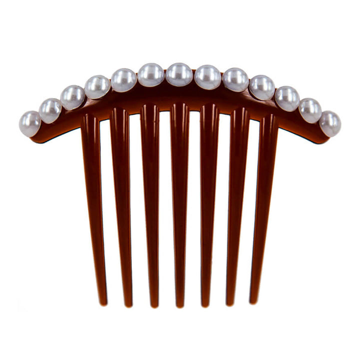 Pearl-decorated hair clip (10.3 cm x 8.5 cm)