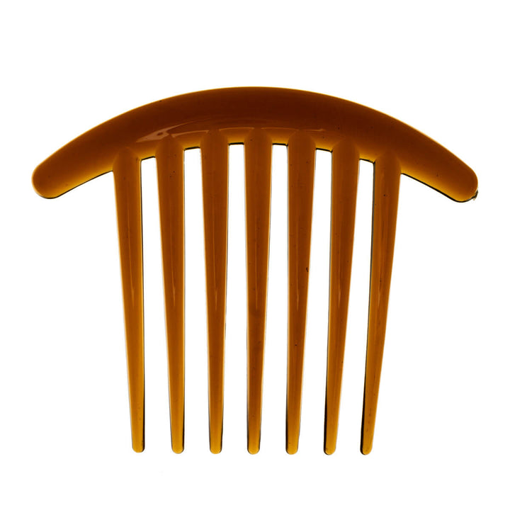 Plastic button comb (10,3cm x 8,5cm)