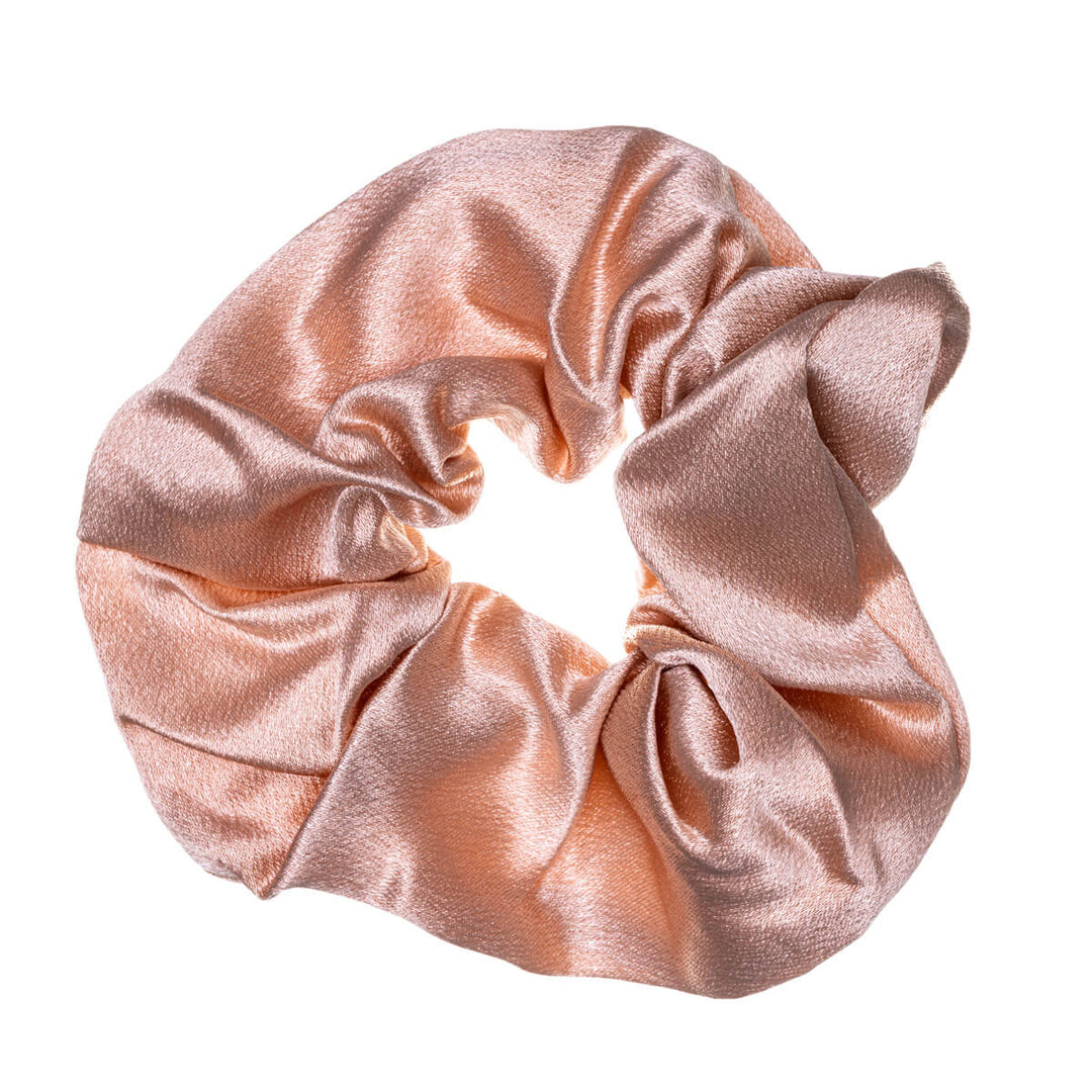 Yksivärinen satiini scrunchie hiusdonitsi ø11cm