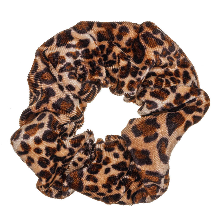 Animal scrunchie velvet hairpin ø 10cm