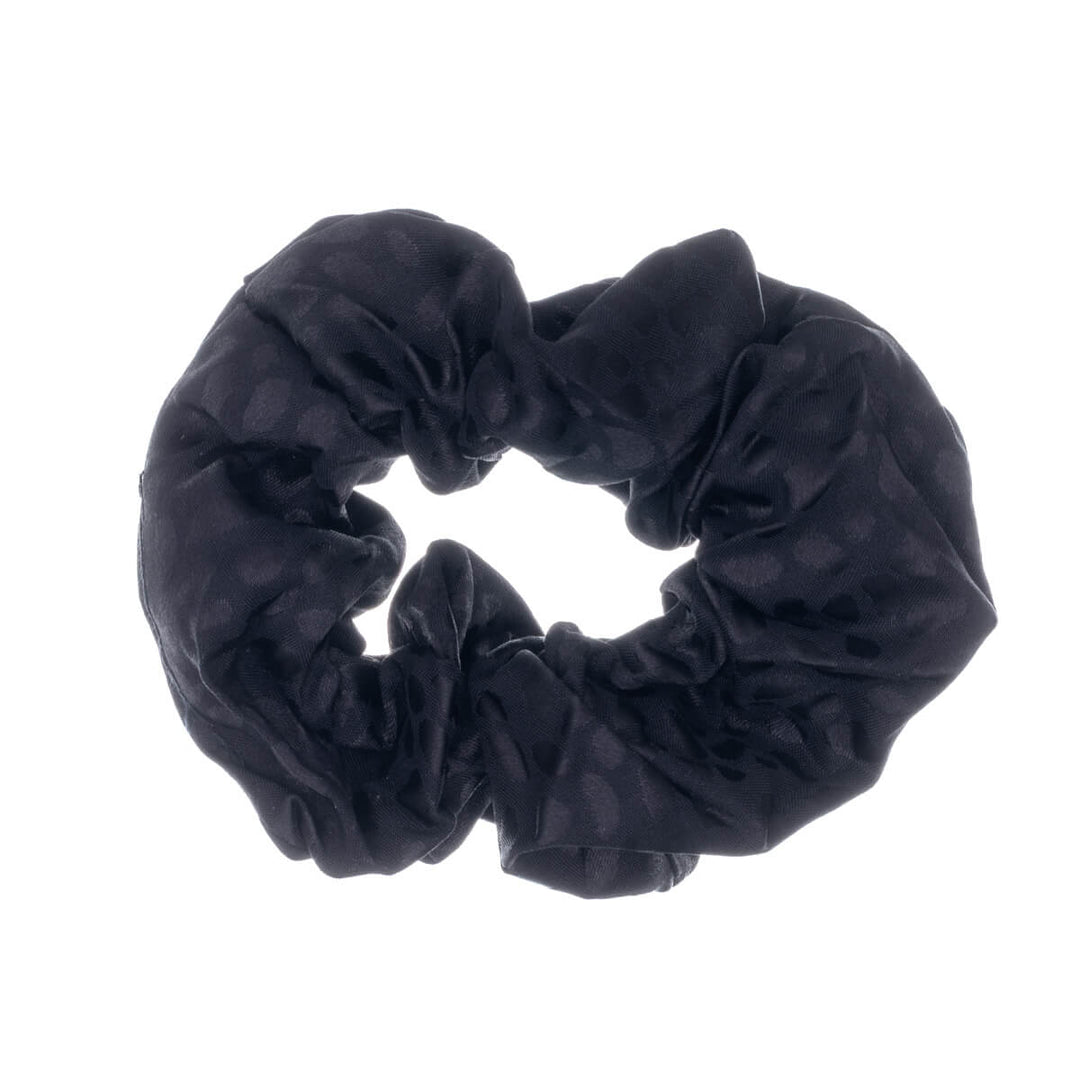 Speckled satin scrunchie hairpin ø 10cm