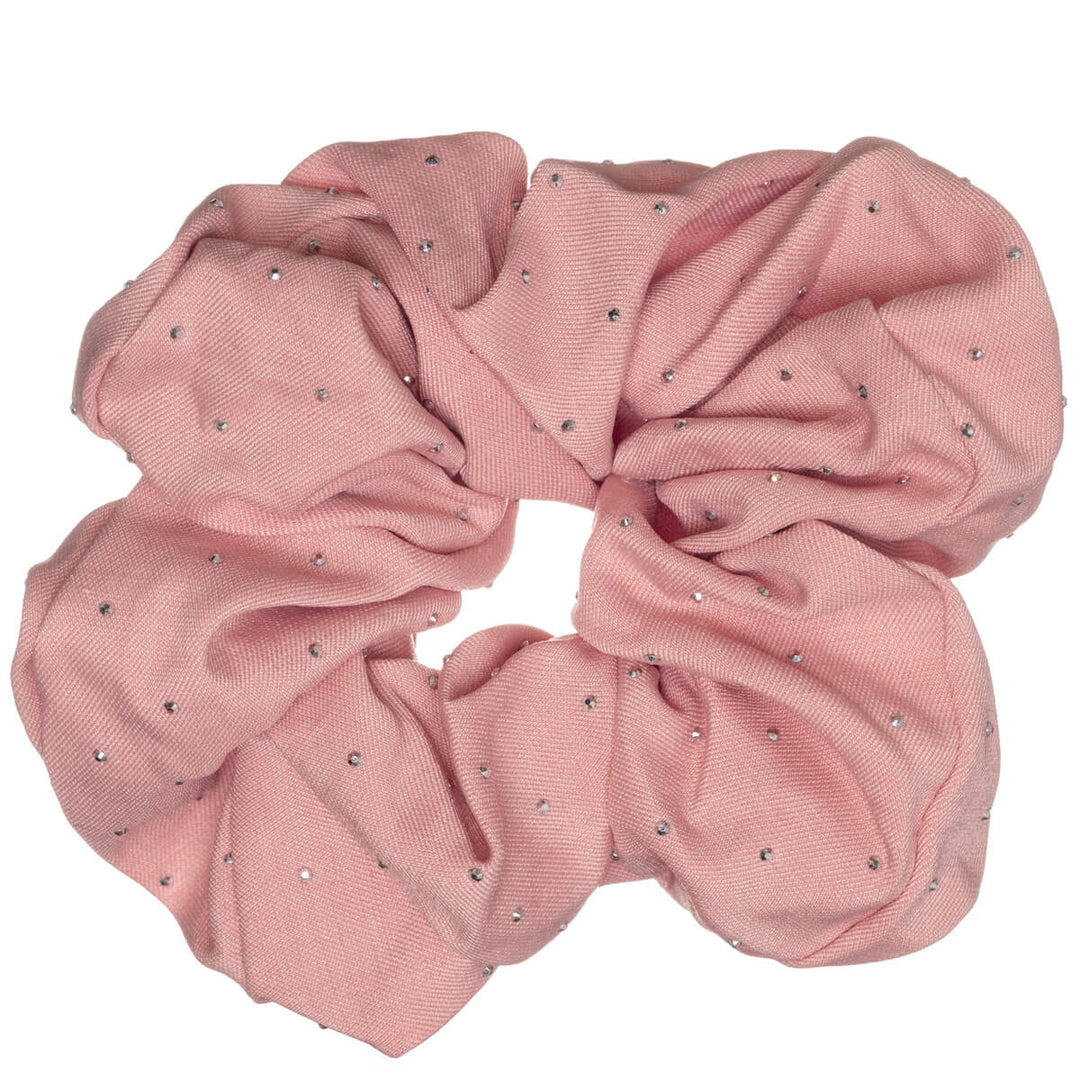 Shimmering scrunchie hair donut – large & matte finish, 14 cm