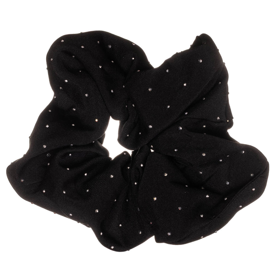 Shimmering scrunchie hair donut – large & matte finish, 14 cm
