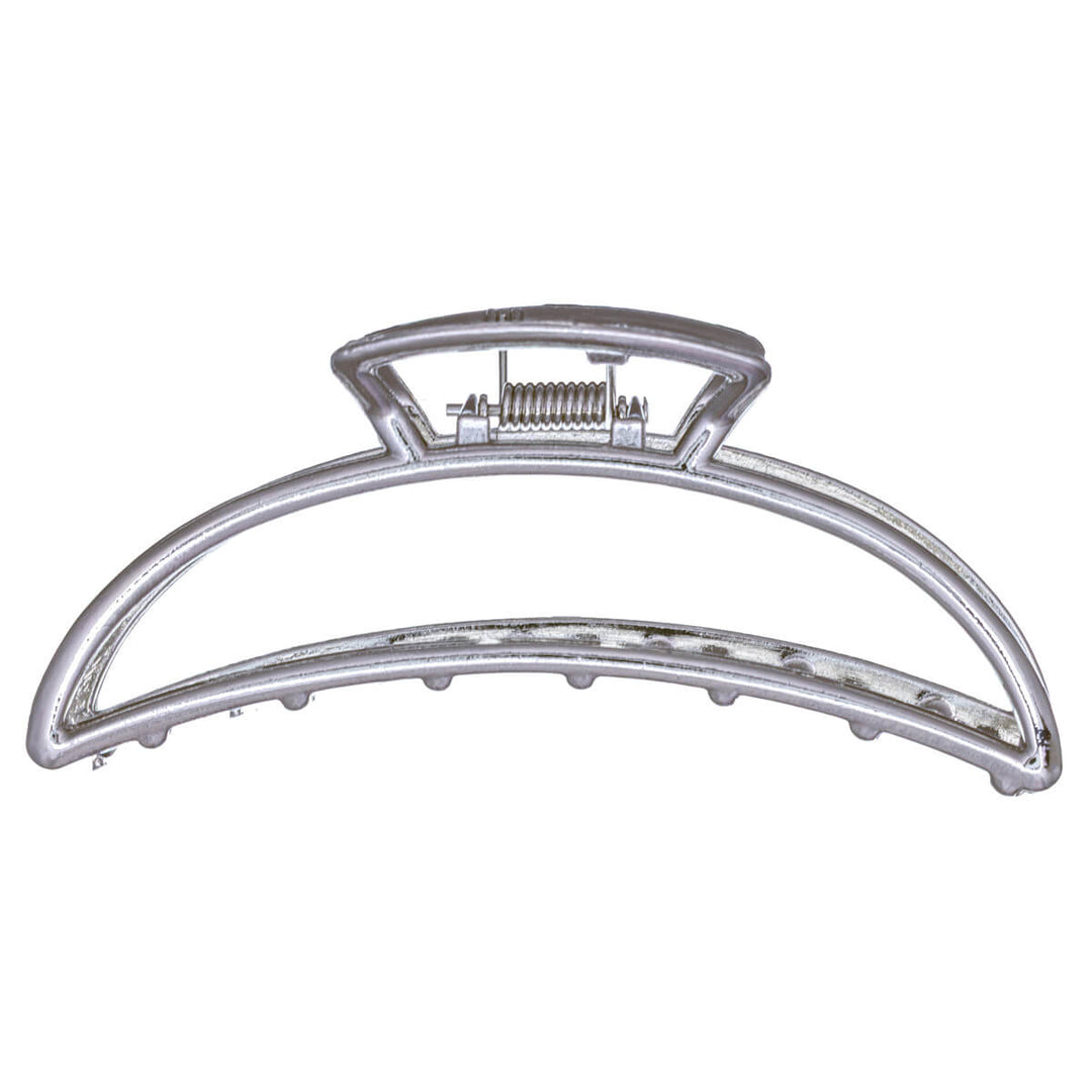 Curved metal shark tooth clip 11cm