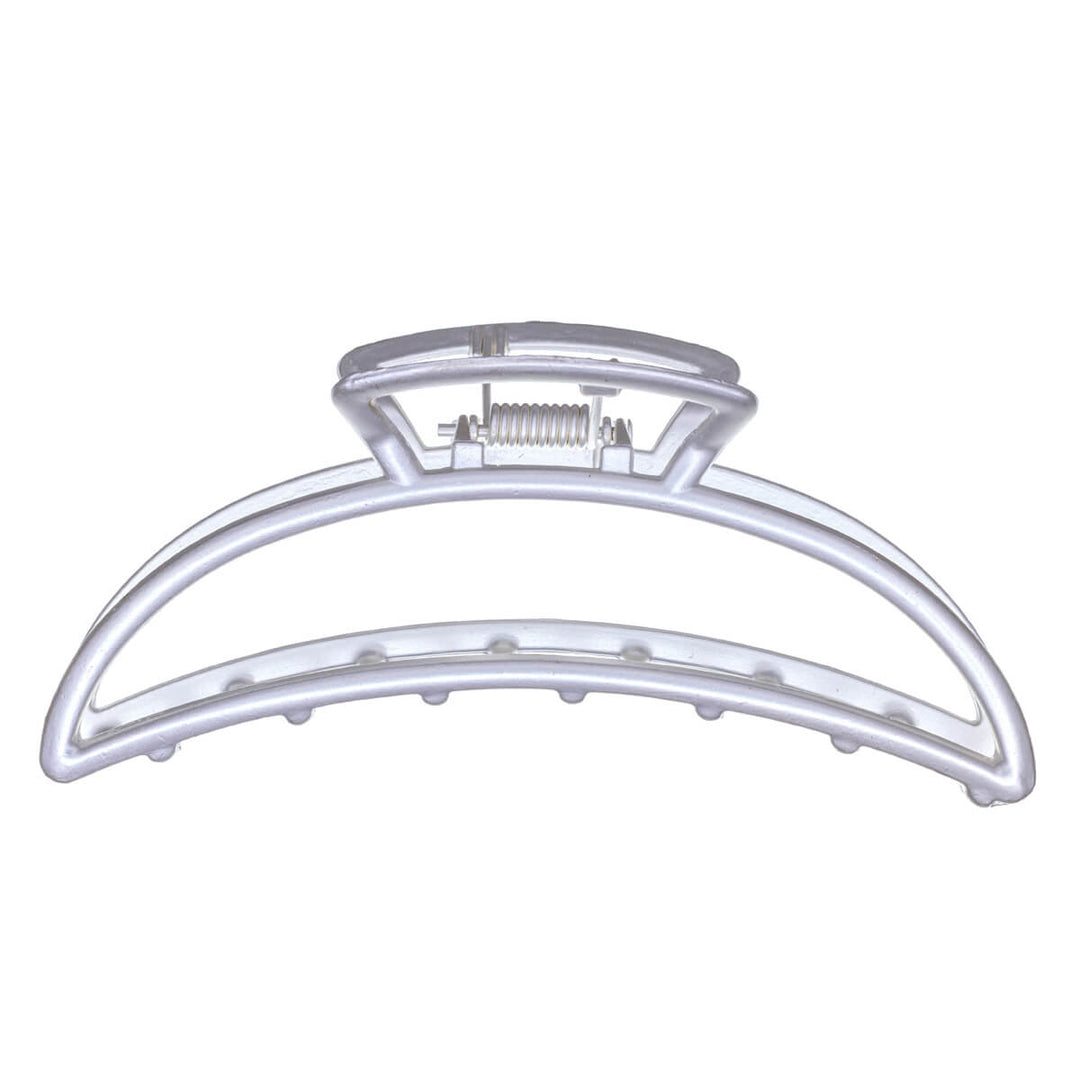 Curved metal shark tooth clip 11cm