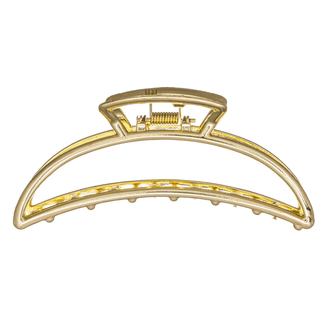 Curved metal shark tooth clip 11cm