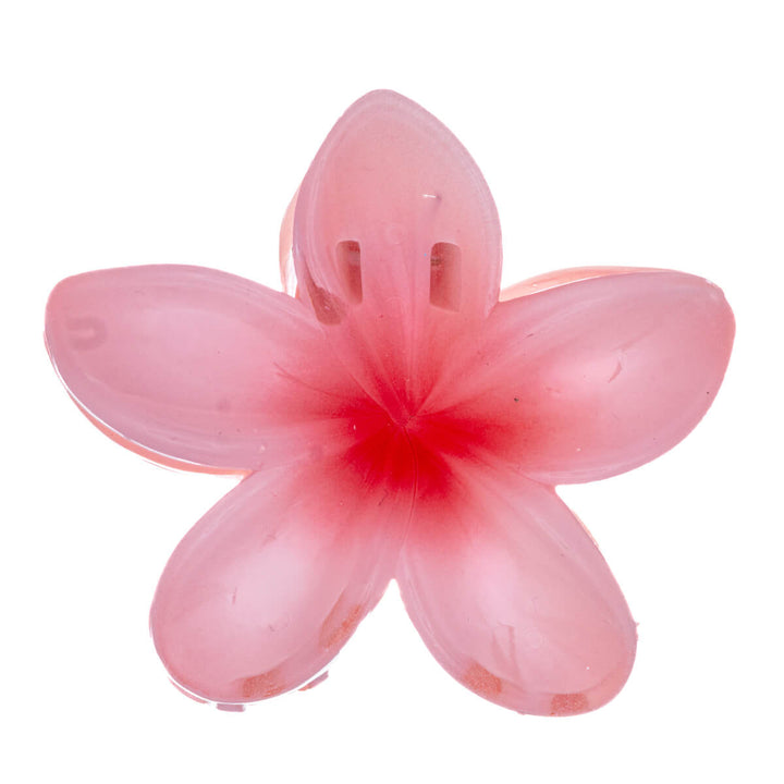 Flower hair clip plumeria shark tooth 8cm